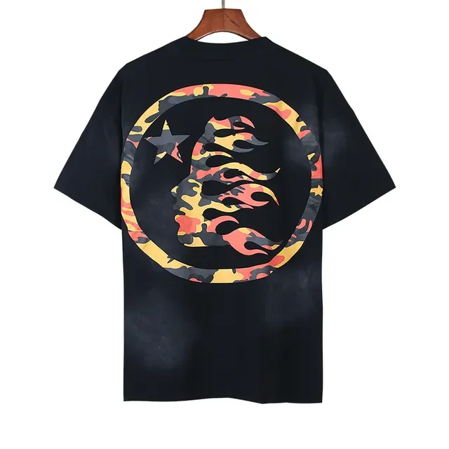 Hellstar Flame Camo Oversized T-Shirt 6