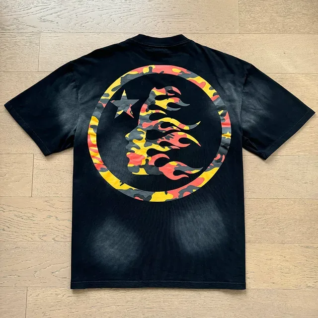 Hellstar Flame Camo Oversized T-Shirt 10
