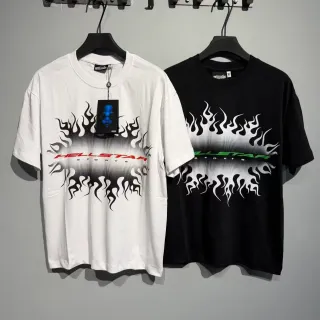 Hellstar Flame Graphic Oversized T-Shirt
