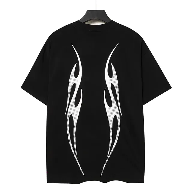 Hellstar Flame Graphic Oversized T-Shirt 6