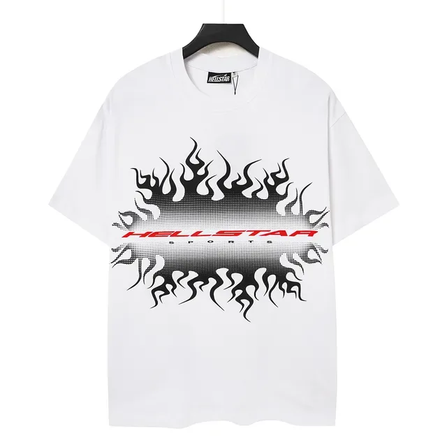 Hellstar Flame Graphic Oversized T-Shirt 7