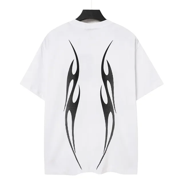 Hellstar Flame Graphic Oversized T-Shirt 8