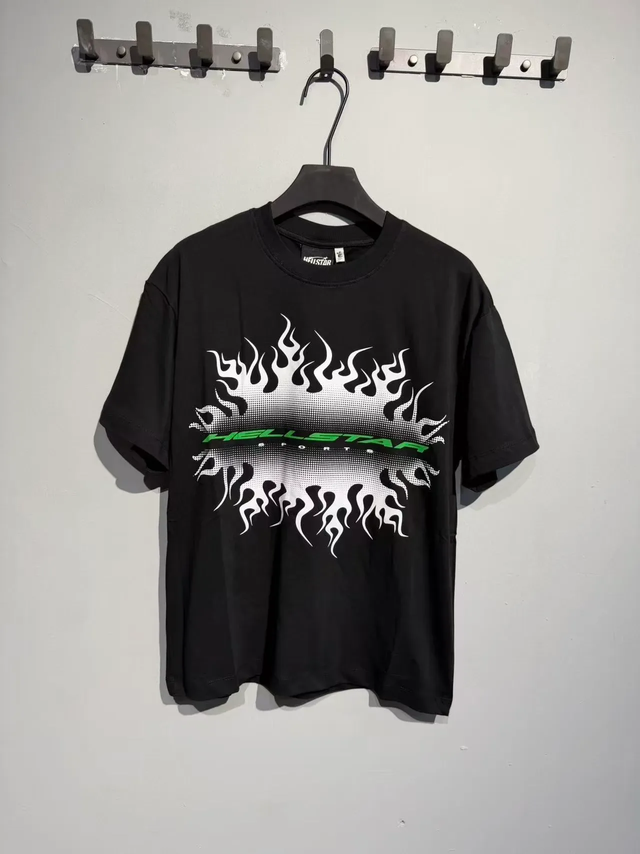 Hellstar Flame Graphic Oversized T-Shirt 13