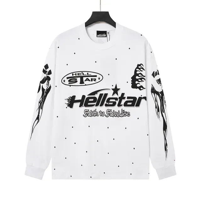 Hellstar Graphic Print Long-Sleeve Crewneck T-Shirt 3