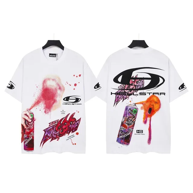 Hellstar Graphic-Print Oversized T-Shirt 2