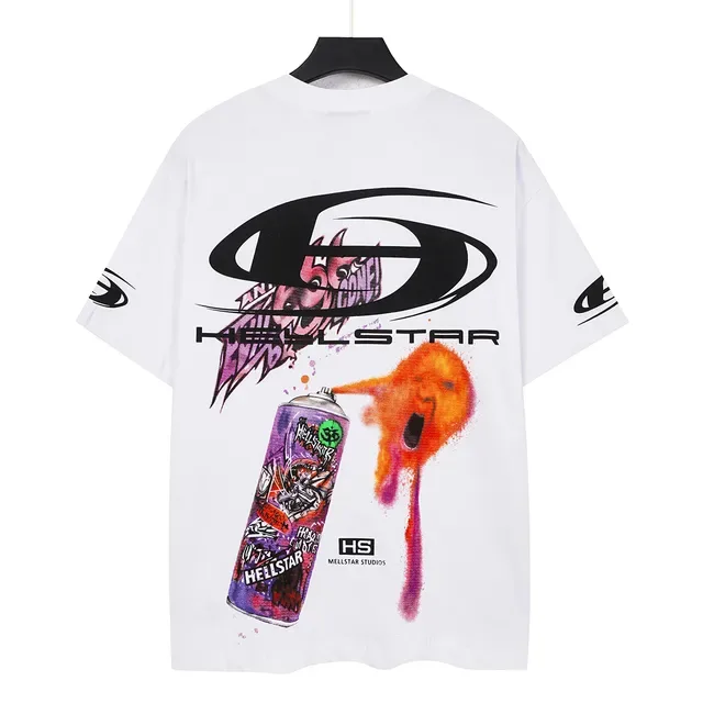 Hellstar Graphic-Print Oversized T-Shirt 4