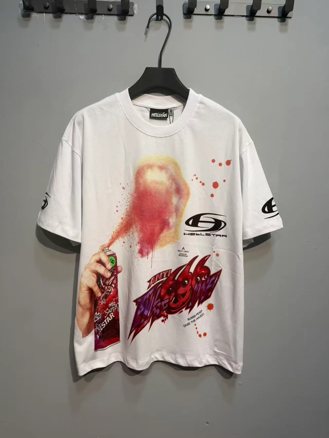 Hellstar Graphic-Print Oversized T-Shirt 5