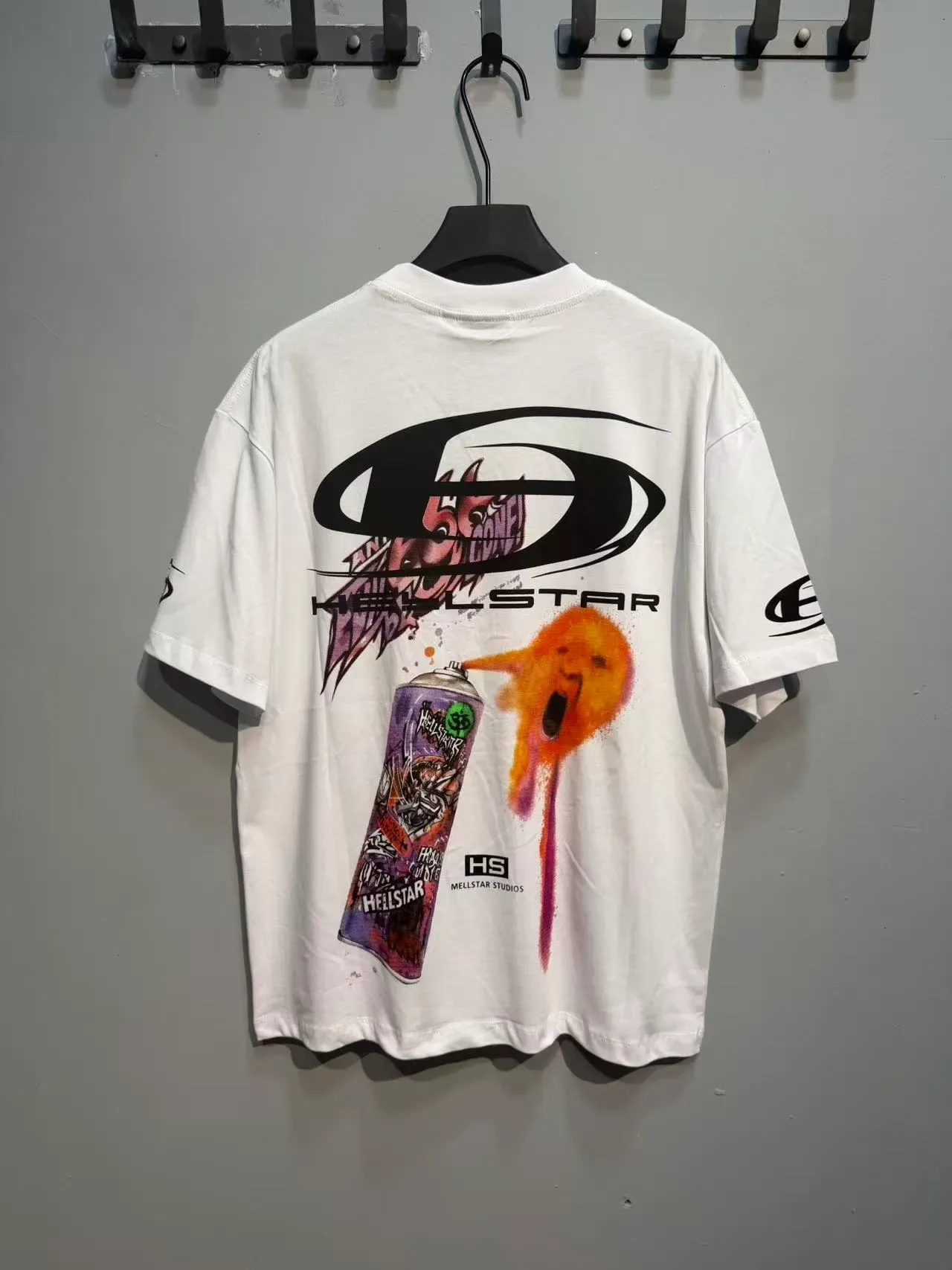 Hellstar Graphic-Print Oversized T-Shirt 6