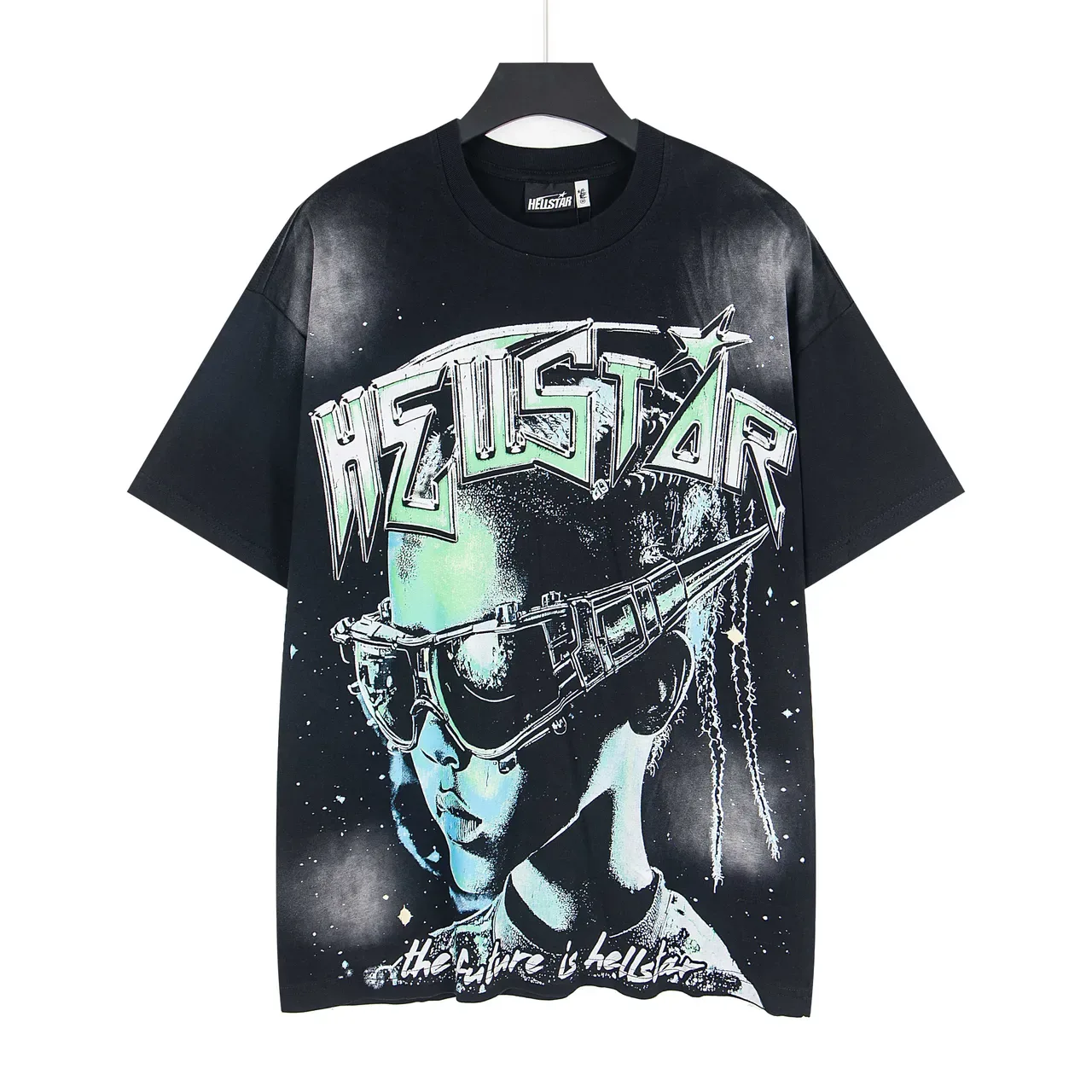 Hellstar Oversized Graphic Print Black T-Shirt 2