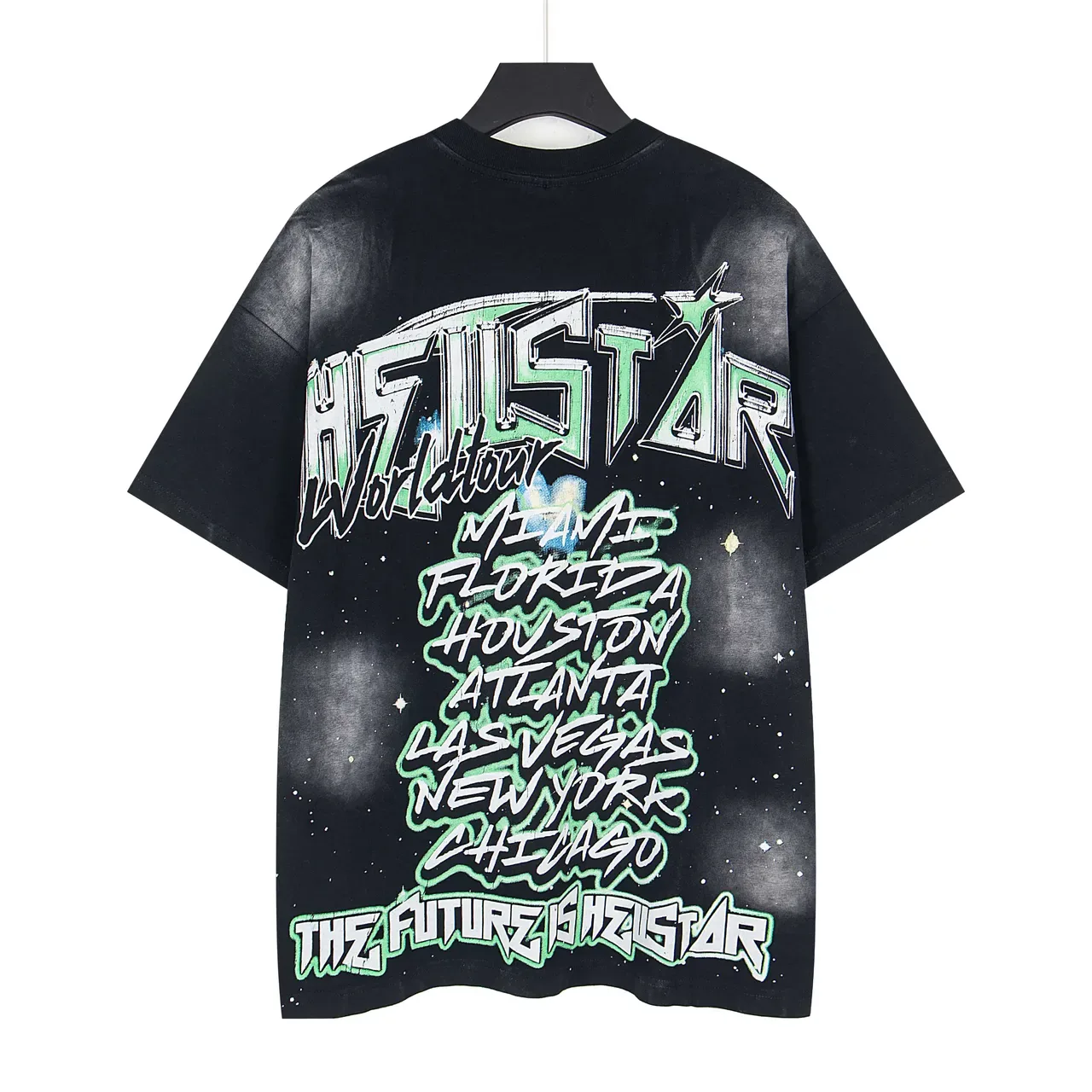 Hellstar Oversized Graphic Print Black T-Shirt 3