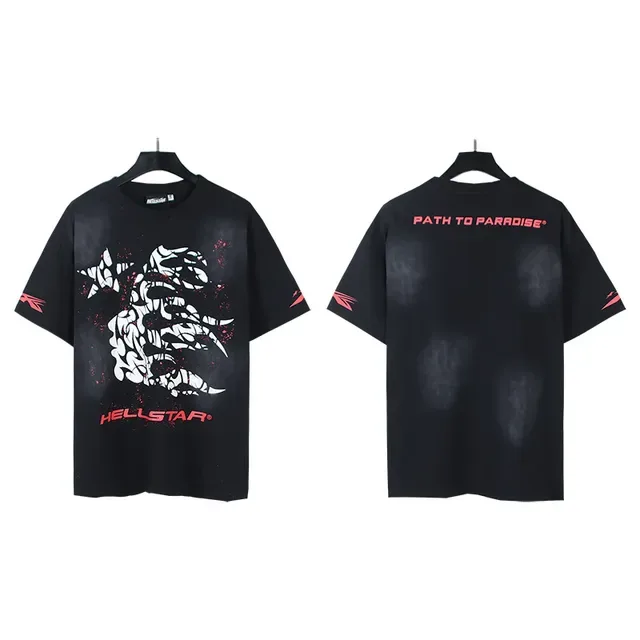 Hellstar Path to Paradise Graphic Oversized T-Shirt 4