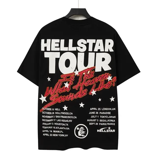 Hellstar Path to Paradise Star Tour Graphic T-Shirt 4