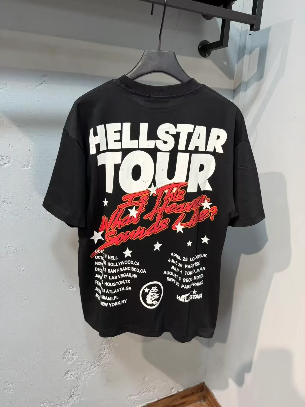 Hellstar Path to Paradise Star Tour Graphic T-Shirt 6