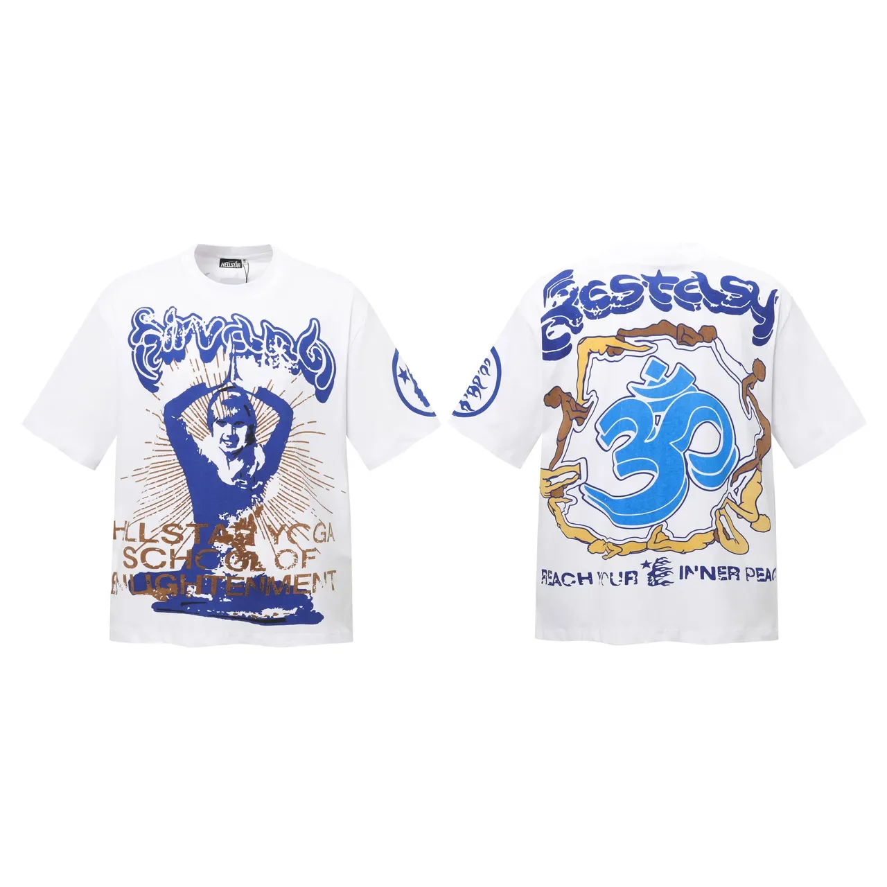 Hellstar Yoga School of Enlightenment Graphic T-Shirt 6