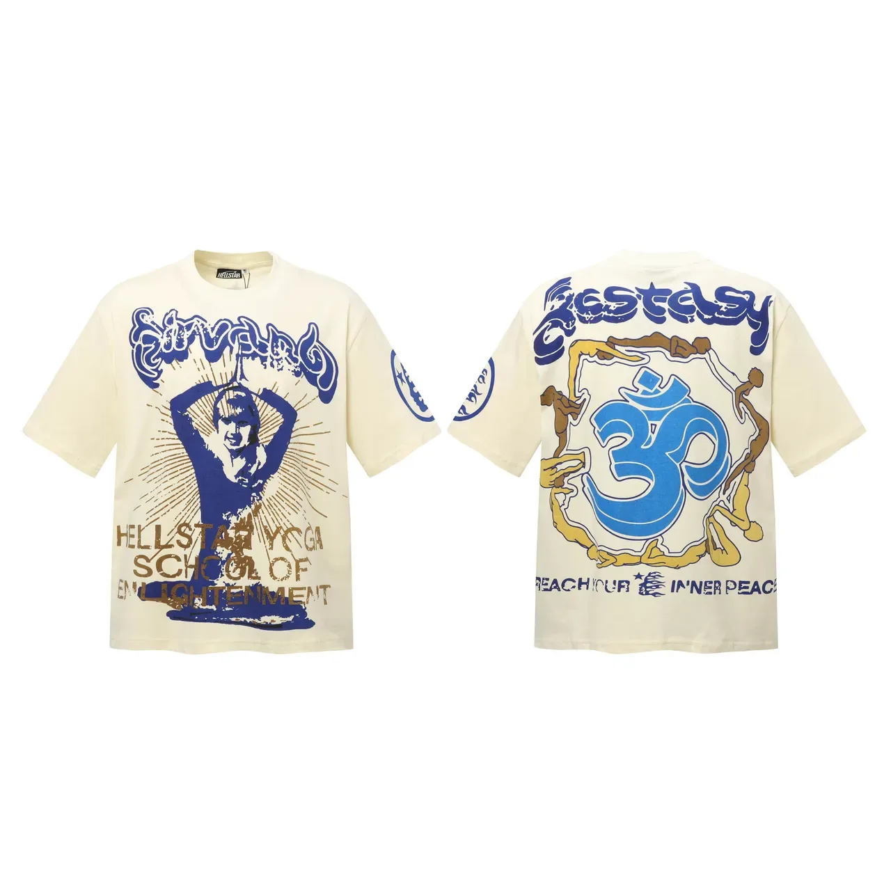 Hellstar Yoga School of Enlightenment Graphic T-Shirt 7