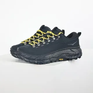 هوكا أسود أصفر Mid-Cut Hiking Silhouette Nubuck/synthetic Upper أحذية رياضية