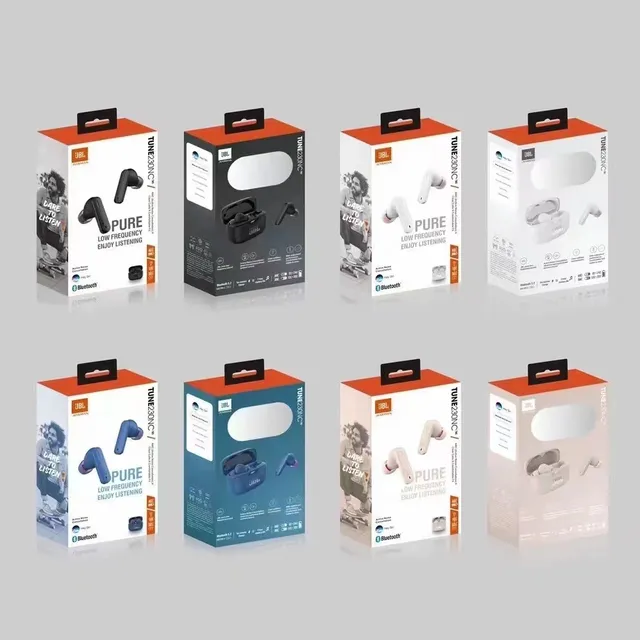 JBL TUNE 230NC White Matte Finish Compact Stem-Style TWS Earbuds 5
