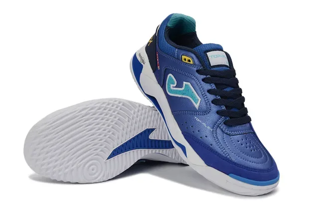 Joma Sneakers Lifestyle Bleu Marine Low-Top Perforé Haut 4