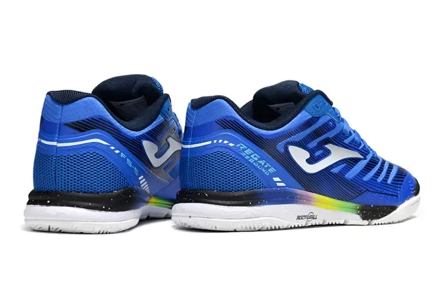 Joma Regate White Blue Low-Top Synthetic-Mesh Upper Sneakers 5