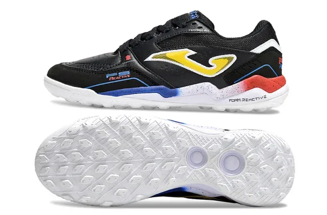 Joma Regate White Blue Low-Top Synthetic-Mesh Upper Sneakers 14