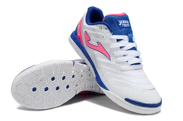 Joma Regate White Blue Low-Top Synthetic-Mesh Upper Sneakers 18