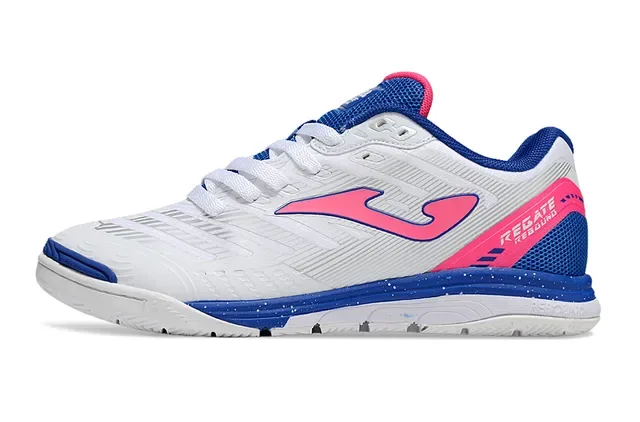 Joma Regate White Blue Low-Top Synthetic-Mesh Upper Sneakers 21