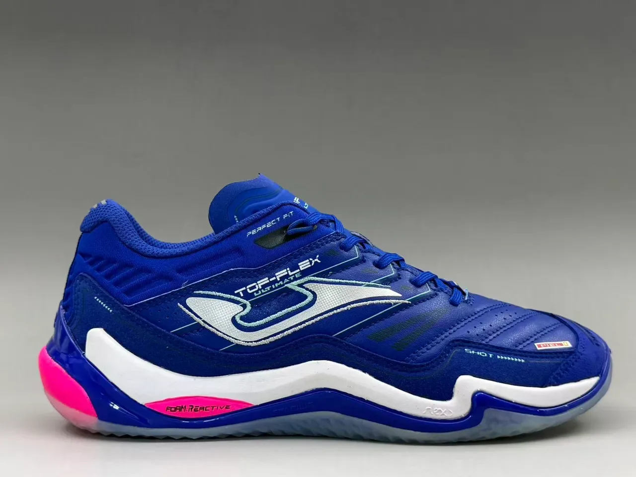 Joma Top-Flex Ultimate Blue Pink Indoor Court Silhouette Synthetic Leather And Mesh Upper Lifestyle Sneakers 2