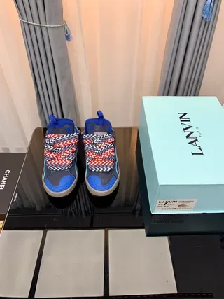 Lanvin Sneakers Lifestyle Multicolores Bride Chevron 2