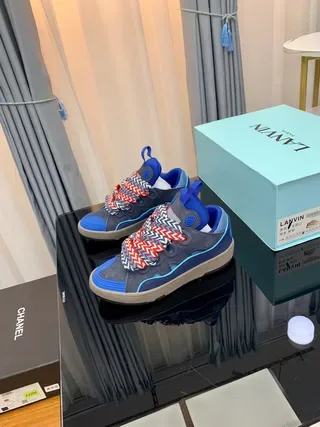 Lanvin Sneakers Lifestyle Multicolores Bride Chevron 7