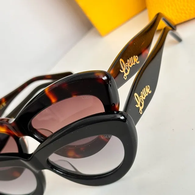 Loewe Cat-Eye Multicolor Silhouette Acetate Frame Sunglasses 7