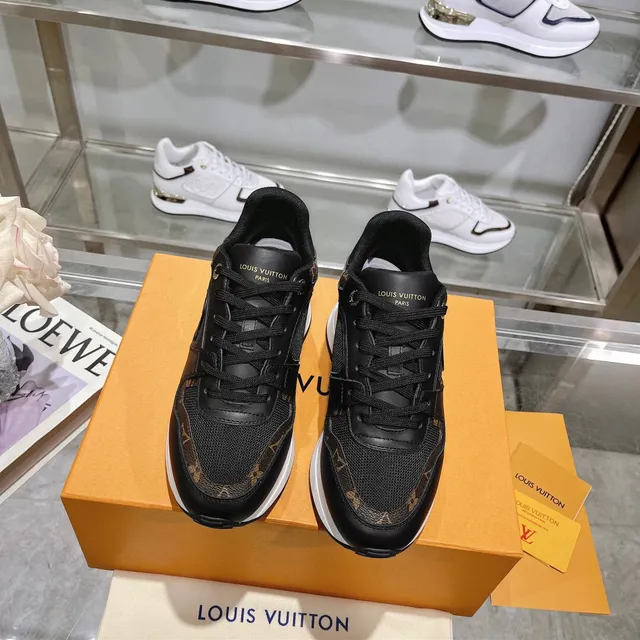 Louis Vuitton Black White Monogram Canvas Overlay Sculpted Midsole Lifestyle Sneakers 8