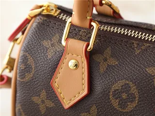 Louis Vuitton Brown Beige Structured Top-Handle Monogram Canvas Tote Bag 15