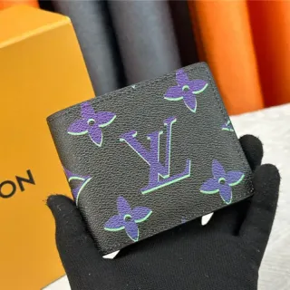 Louis Vuitton Floral Monogram Short Wallet