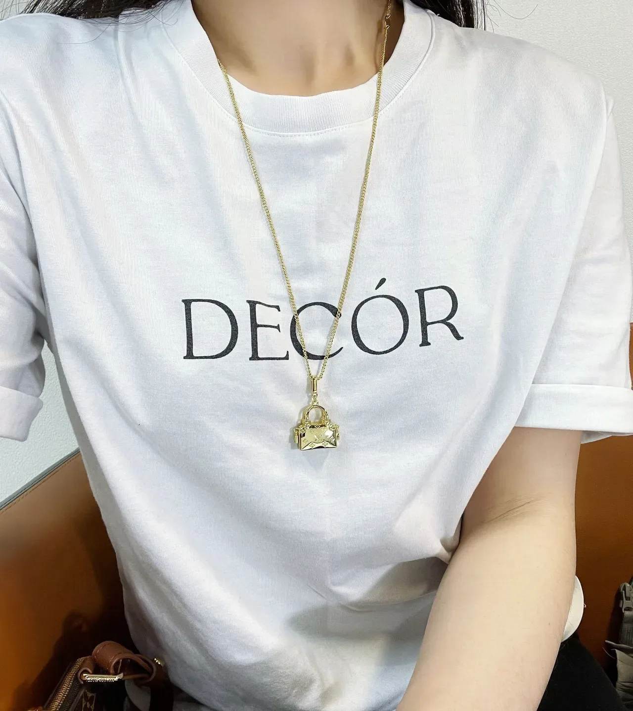 Louis Vuitton Gold Monogrammed Necklace 2