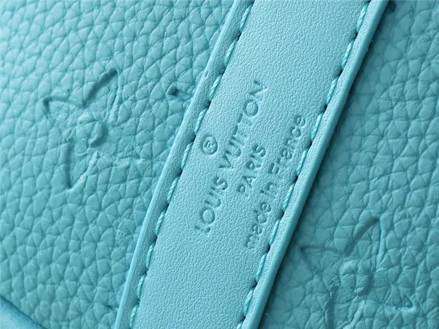Louis Vuitton bolsa Boston verde bege monograma lona cilíndrico barril 15