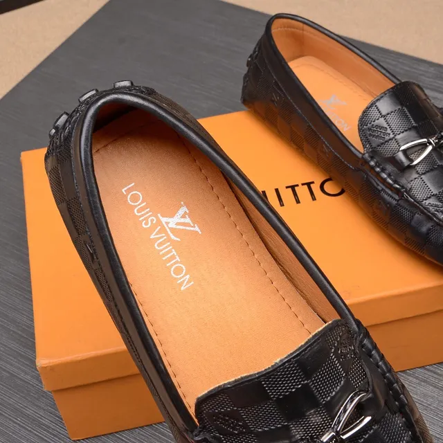 Louis Vuitton Horsebit Loafer Noir damier cuir loafers 2