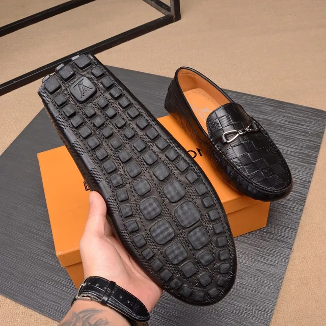 Louis Vuitton Horsebit Loafer Noir damier cuir loafers 8