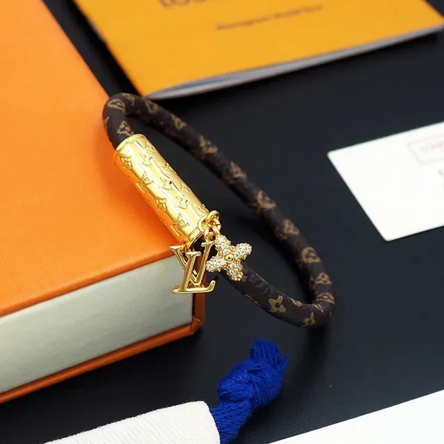 Louis Vuitton LV PUSH Monogram Brown and Gold Bracelet 2