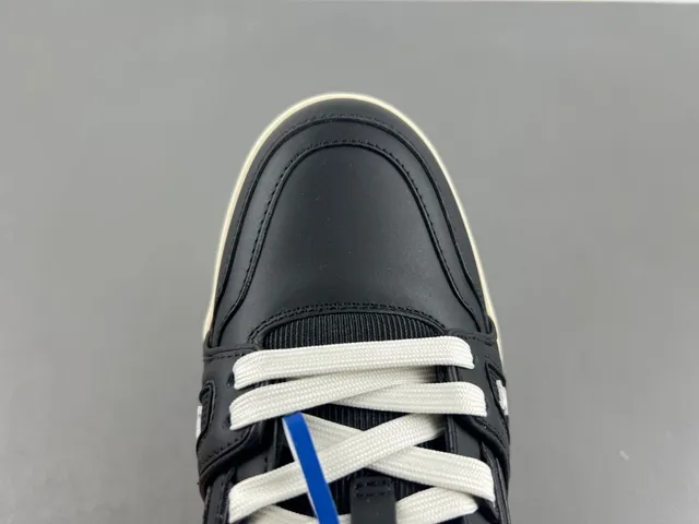 Louis Vuitton LV Trainer Black Beige Chunky Platform Sole Layered Upper Lifestyle Sneakers 5
