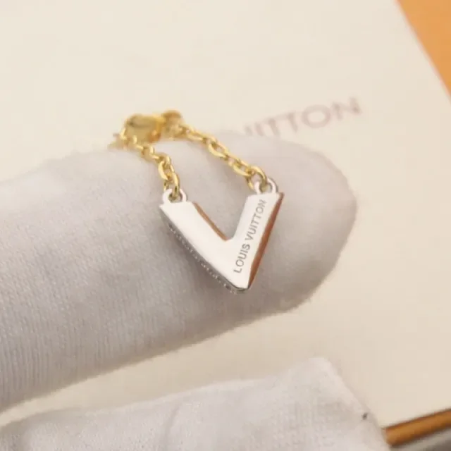 Louis Vuitton LV Volt Pavé Crystal Dangling Earrings 2
