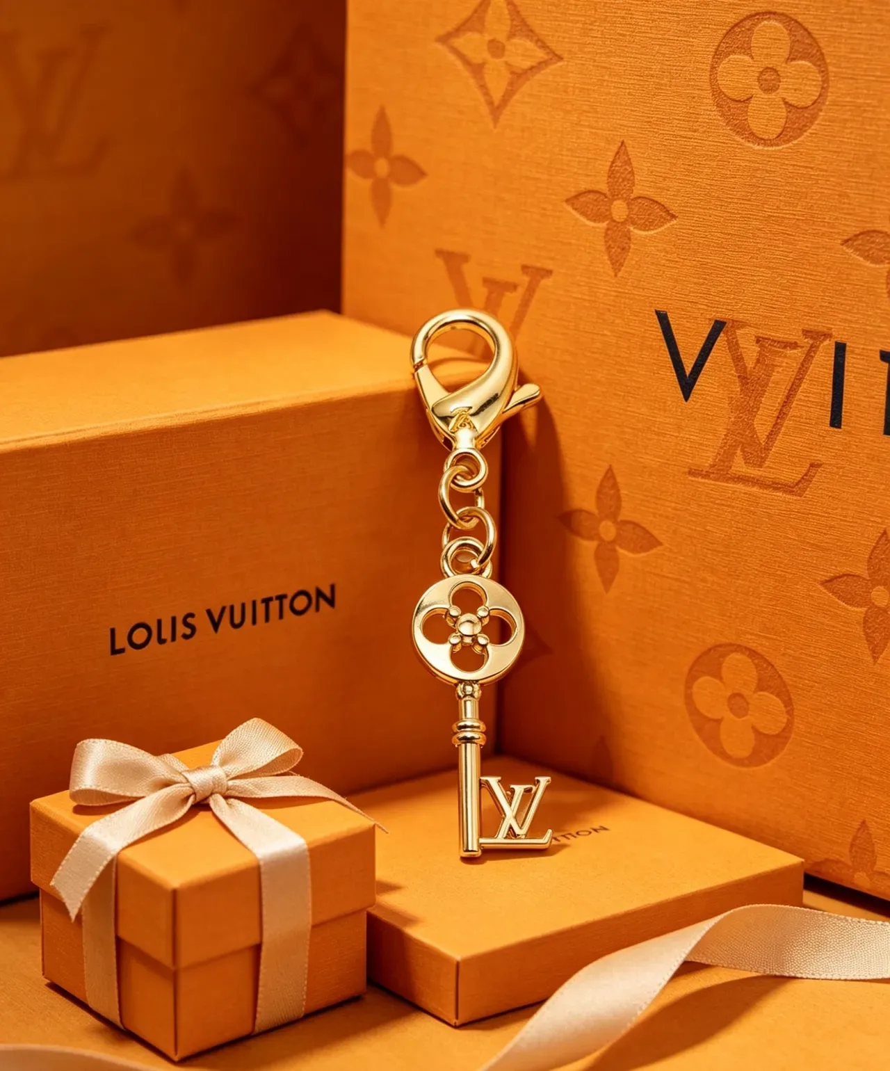 Louis Vuitton Mini Alma LV Charm Pink Gold Enamel-Finished Miniature Bag Silhouette Bracelet 3