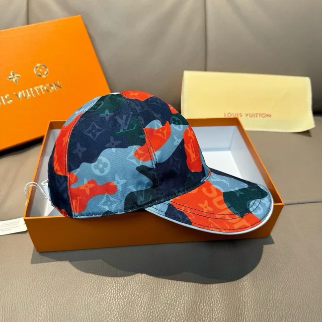 Louis Vuitton Monogram Camouflage Baseball Cap 7