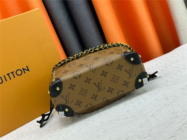 Louis Vuitton Monogram Canvas Drawstring Bucket Bag 15