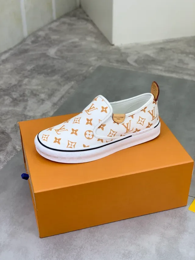 Louis Vuitton Monogram Canvas Slip-On Lifestyle Sneaker 4