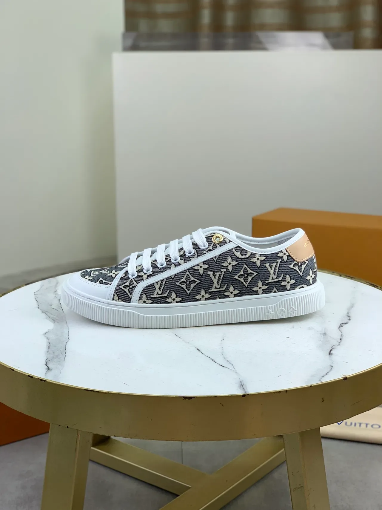 Louis Vuitton Monogram Canvas White Cupsole Lifestyle Sneakers 6