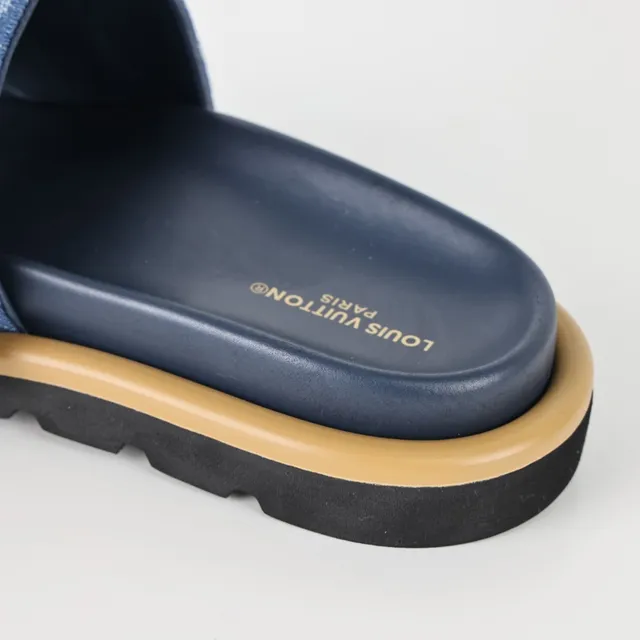 Louis Vuitton Monogram Denim Strap Slippers 4