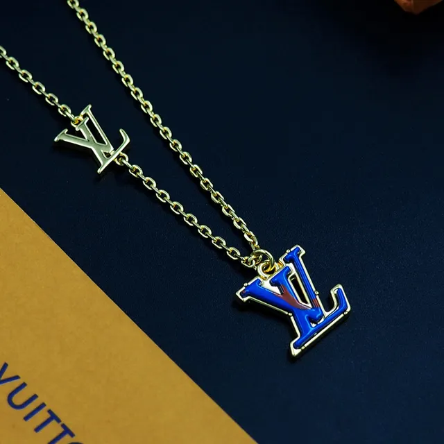 Louis Vuitton Monogram Enamel Pendant Necklace 2