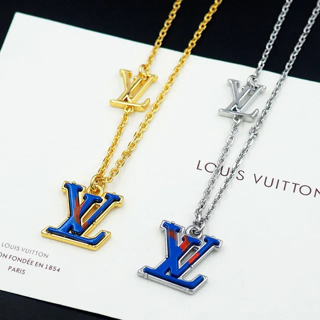 Louis Vuitton Monogram Enamel Pendant Necklace 11