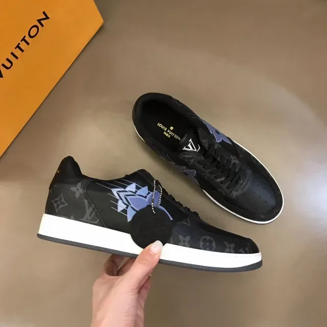 Louis Vuitton Monogram Floral Print Lifestyle Sneakers 7