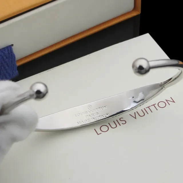 Louis Vuitton Monogram World Tour Open Bangle Bracelets 2